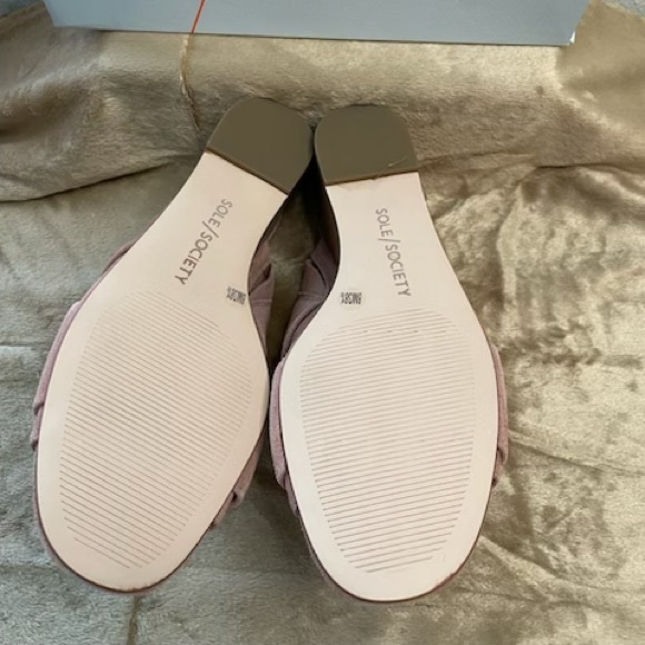 Sole Society SO-Karista Mauve Wedges - Picture 3 of 3